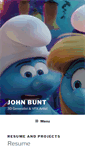 Mobile Screenshot of johnbunt.com